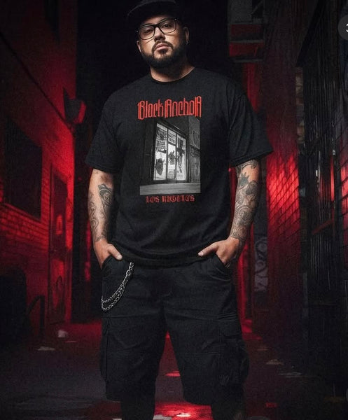 Black Anchor Los Angeles T-Shirt